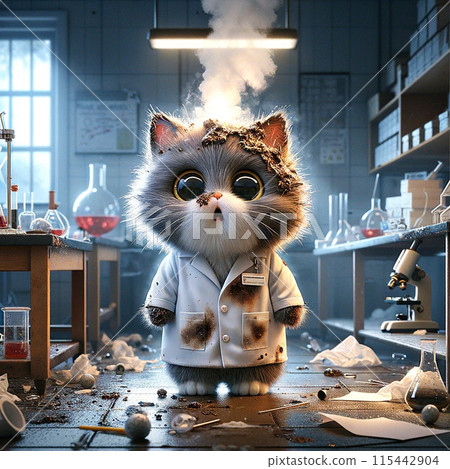 Cats under study Cats under study 115442904