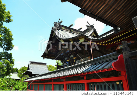 Itakura Raiden Shrine, a power spot in Itakura, Itakura-machi, Oura-gun, Gunma Prefecture Itakura Raiden Shrine, a power spot in Itakura, Itakura-machi, Oura-gun, Gunma Prefecture 115443145