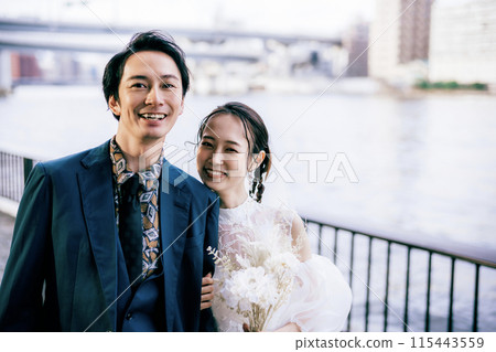 Couple taking location photo wedding photos Couple taking location photo wedding photos 115443559