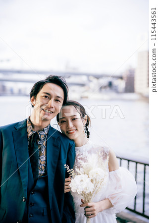 Couple taking location photo wedding photos Couple taking location photo wedding photos 115443561