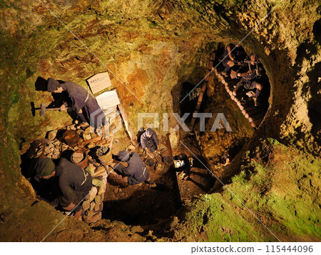 佐渡金山小田湯坑（江戶金山畫捲路線）金沖匠 115444096