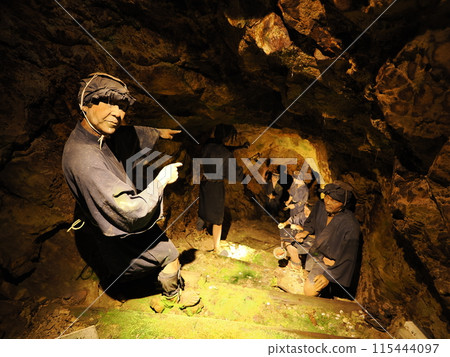 佐渡金山小田湯坑(江戶金山畫捲路線)蒔切 佐渡金山小田湯坑(江戶金山畫捲路線)蒔切 115444097