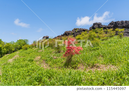 (Nagano Prefecture) Hirasawa Pass and Shishi Rock (Lion Rock) (Nagano Prefecture) Hirasawa Pass and Shishi Rock (Lion Rock) 115445097
