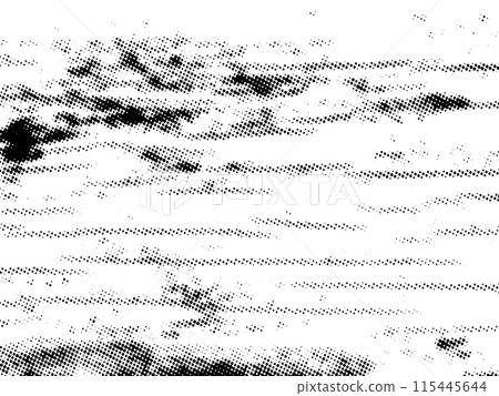 Black and white grunge. Distress overlay texture. Abstract surface dust and rough dirty wall background concept. Distress illustration simply place over object to create grunge effect. Vector EPS10. 115445644