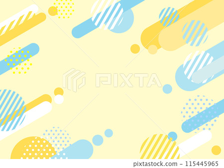 Autumn yellow pop background 115445965