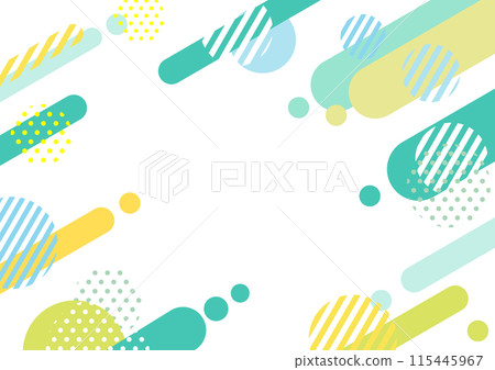 Summer green pop background 115445967