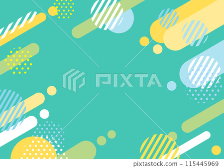 Summer green pop background Summer green pop background 115445969