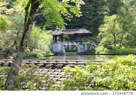 Kyoto Shugakuin Imperial Villa: Yokuryu Pond and Chitose Bridge Kyoto Shugakuin Imperial Villa: Yokuryu Pond and Chitose Bridge 115446779