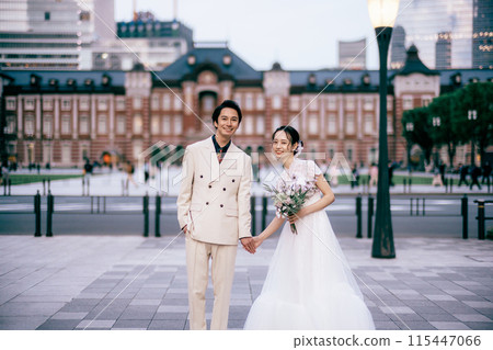 拍攝於東京車站前 115447066