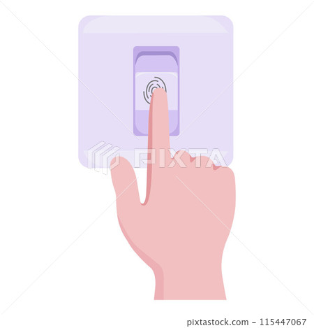 Fingerprint Scan Authentication Fingerprint Scan Authentication 115447067