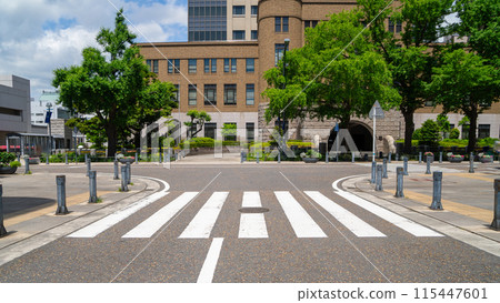 The intersection seen from Gyoko-dori 115447601