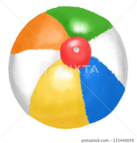 多彩沙灘球 115448059