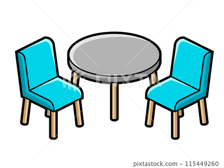 Home furniture isometry illustration. Domestic and office furniture and equipment. 115449260