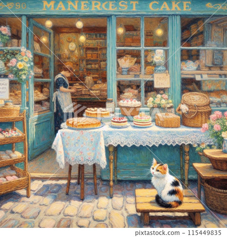 蛋糕店的小貓 蛋糕店的小貓 115449835