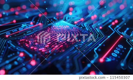 Digital fingerprint scan for verified credentials, secure interface, neon blue and black theme. Verified credentials Digital fingerprint scan for verified credentials, secure interface, neon blue and black theme. Verified credentials 115450307