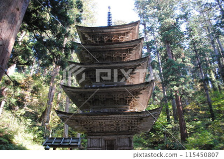 八郎山五層寶塔被指定為國寶 115450807
