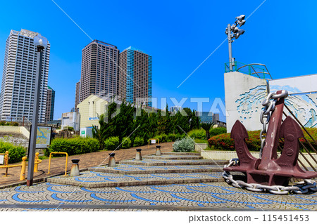 東京都、江東區、越中島、越中島公園 東京都、江東區、越中島、越中島公園 115451453