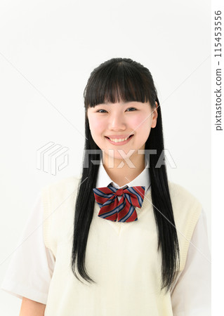 學校女孩高中肖像 115453556