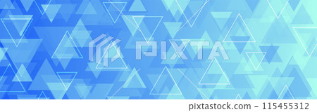 網頁橫幅_triangle_blue 115455312