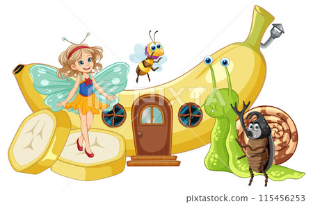 Fairy and Insects at Banana House 115456253