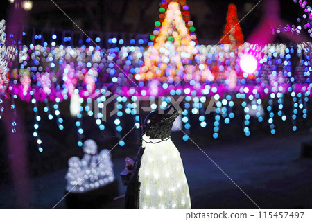 宮瀨湖的企鵝燈飾 115457497