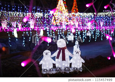 宮瀨湖的企鵝燈飾 115457499
