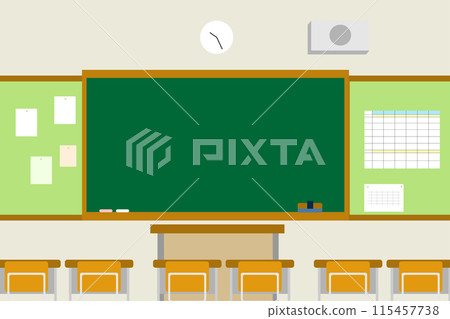 Elementary school classroom 115457738