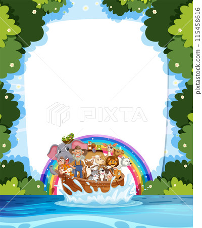Animals on a Boat Adventure Animals on a Boat Adventure 115458616