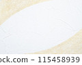 Golden curves, background is a moving white painted wall (abstract) 115458939