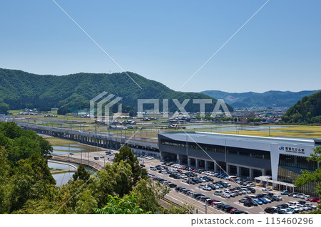 Hokuriku Shinkansen JR Echizen Takefu Station Hokuriku Shinkansen JR Echizen Takefu Station 115460296
