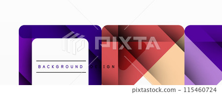 Business triangle and squares vector abstract background Business triangle and squares vector abstract background 115460724