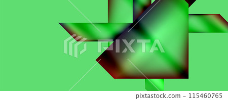 Neon color abstract geometric shapes background design. Vector Illustration For Wallpaper, Banner, Background, Card, Book Illustration, landing page Neon color abstract geometric shapes background design. Vector Illustration For Wallpaper, Banner, Background, Card, Book Illustration, landing page 115460765