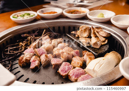 Korean food Yakiniku 115460997