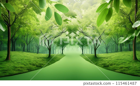 Ecology image, environmental protection, fresh greenery 115461487
