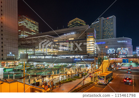 [Umeda] Night view of Osaka [Urban scenery] 115461798