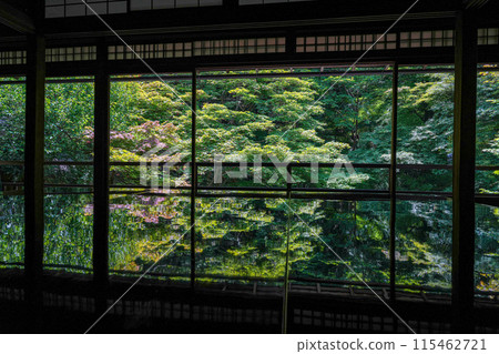 京都八瀨大原、琉璃光院、藍楓 京都八瀨大原、琉璃光院、藍楓 115462721