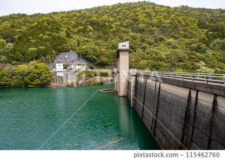 Norogawa Dam in Yasuura-cho, Kure City, Hiroshima Prefecture 115462760