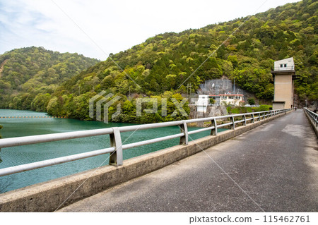 Norogawa Dam in Yasuura-cho, Kure City, Hiroshima Prefecture 115462761