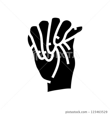 marfan syndrome disease glyph icon vector illustration marfan syndrome disease glyph icon vector illustration 115463529