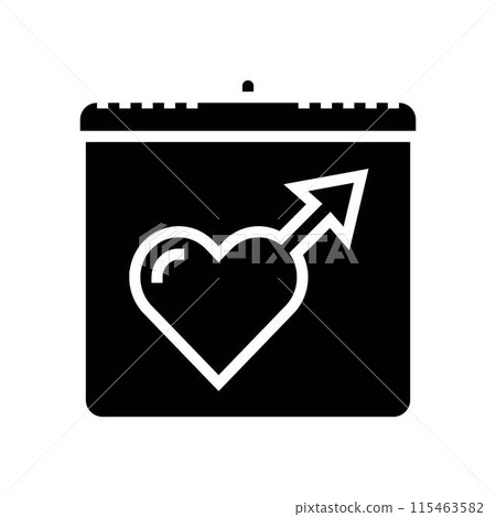 youth international day glyph icon vector illustration 115463582