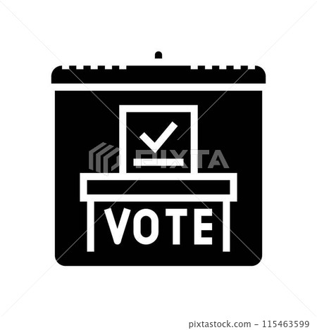 democracy international day glyph icon vector illustration democracy international day glyph icon vector illustration 115463599