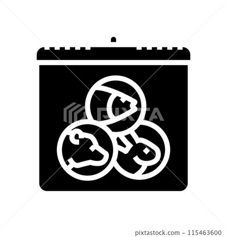 biological diversity international day glyph icon vector illustration 115463600