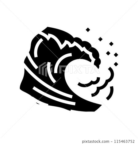 rising tide progress glyph icon vector illustration rising tide progress glyph icon vector illustration 115463752