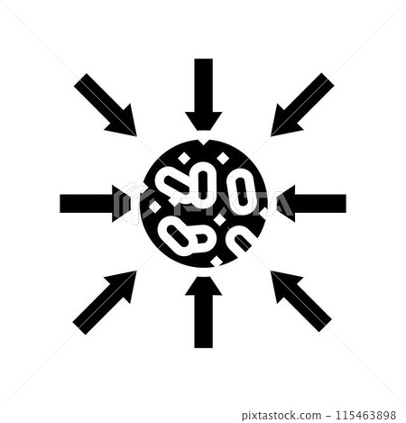 import wood pellets glyph icon vector illustration import wood pellets glyph icon vector illustration 115463898