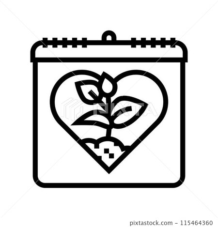 familiy international day line icon vector illustration familiy international day line icon vector illustration 115464360