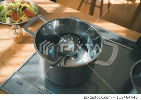 kitchen, kitchens, pot 115464440