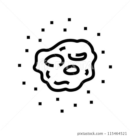 burns household injury accident line icon vector illustration burns household injury accident line icon vector illustration 115464521