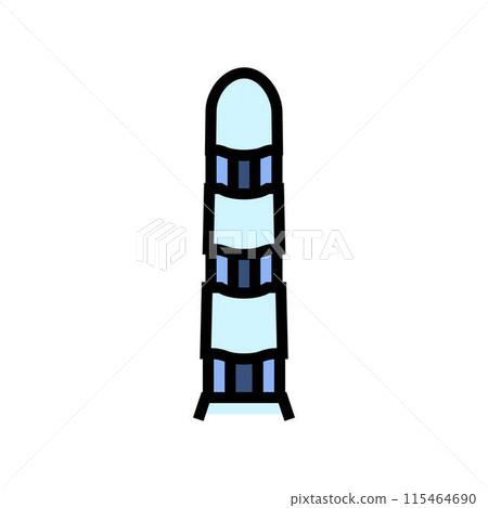 finger robot hand gesture color icon vector illustration finger robot hand gesture color icon vector illustration 115464690