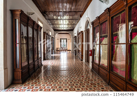 Interior of the New Cathedral of Coimbra, Se Nova de Coimbra in Portugal Interior of the New Cathedral of Coimbra, Se Nova de Coimbra in Portugal 115464749
