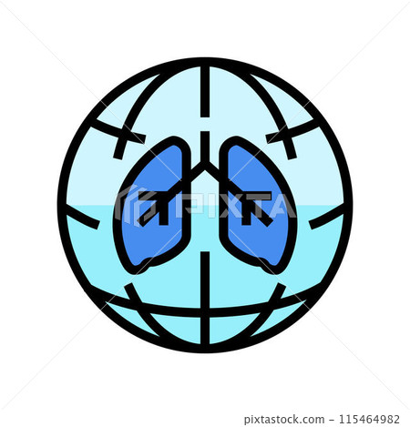 hepatitis world day color icon vector illustration hepatitis world day color icon vector illustration 115464982